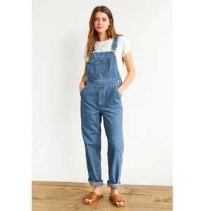 Womens Vintage Y2K Gap denim overalls size Large